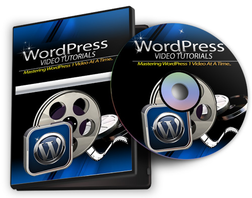 WordPress Video Tutorials DVD and Case